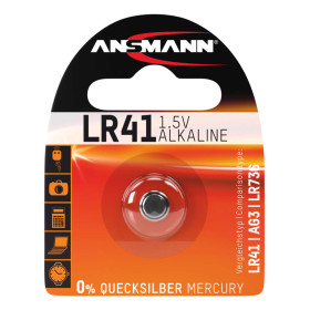 Pile Alcaline LR41 Ansmann : Fiabilité et Longévité Assurées