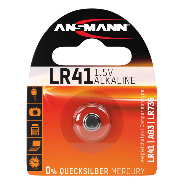 Pile Alcaline LR41 Ansmann : Fiabilité et Longévité Assurées