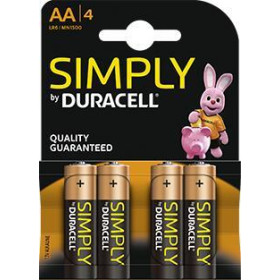 Piles AA Duracell 1,5V : Fiabilité et Performance Longue Durée