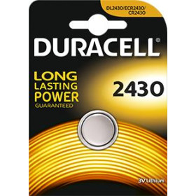 Pile CR2430 Duracell : Énergie Fiable pour Appareils Électroniques