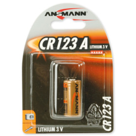 Pile Lithium CR123 Ansmann : Puissance Durable pour Vos Appareils
