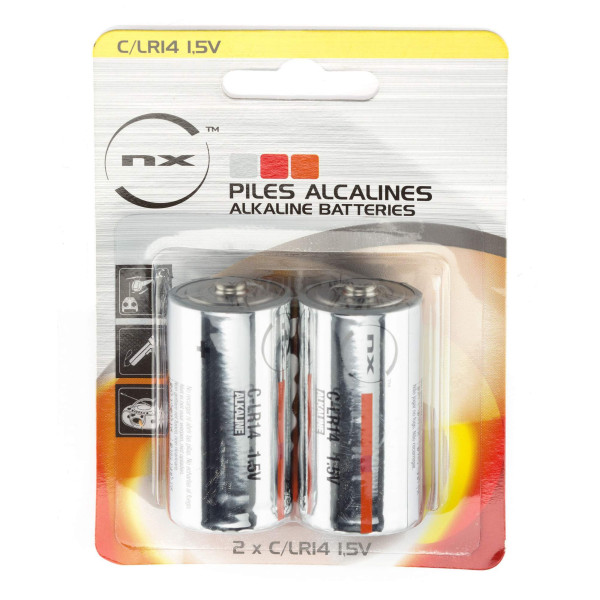 Piles C/LR14 NX-Ready : Puissance Durable pour Appareils Énergivores