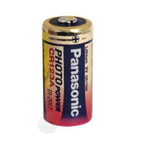 Pile Lithium CR123 : Alimentation Fiable pour Appareils Photo