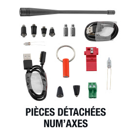 Batteries 18650 Num’Axes : Puissance Fiable pour PIE1078