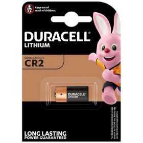 Pile Lithium CR2 Duracell 3V : Puissance Durable pour Appareils Exigeants