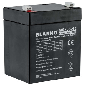 Batterie 12V MS4,5-12 : Puissance Fiable pour Agrainoirs Feeder