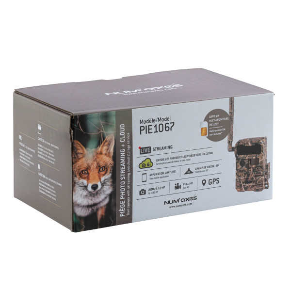 Surveillez la faune en direct avec le piège photo 4G PIE1067