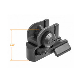 Hausse Fixe UTG AR15 : Robustesse et Ajustement Sans Outils
