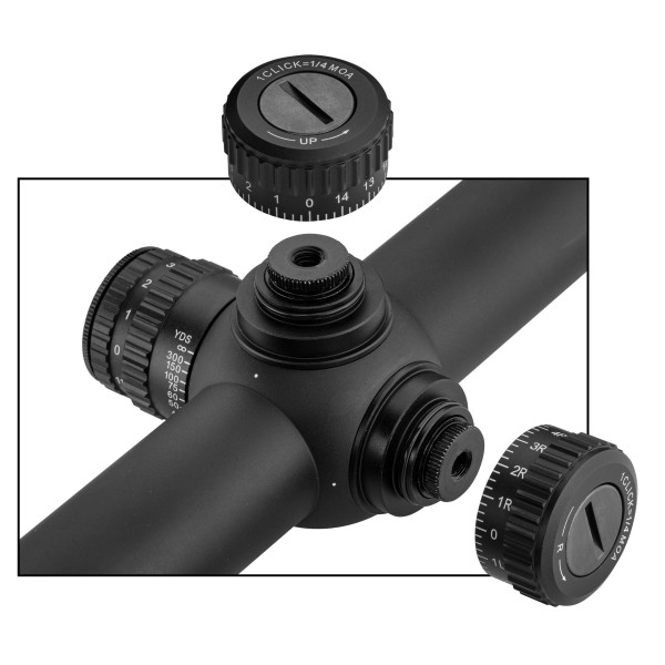 Lunette RTI 6-24X50 FFP : Précision Ultime pour Tir Longue Distance