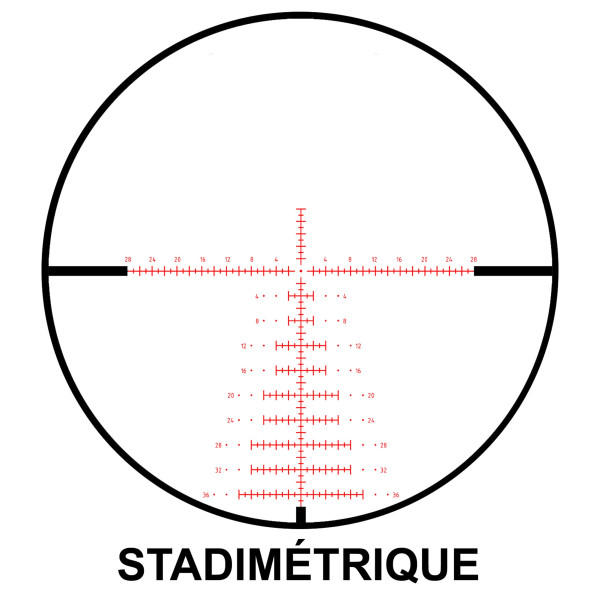 Lunette RTI 6-24X50 FFP : Précision Ultime pour Tir Longue Distance