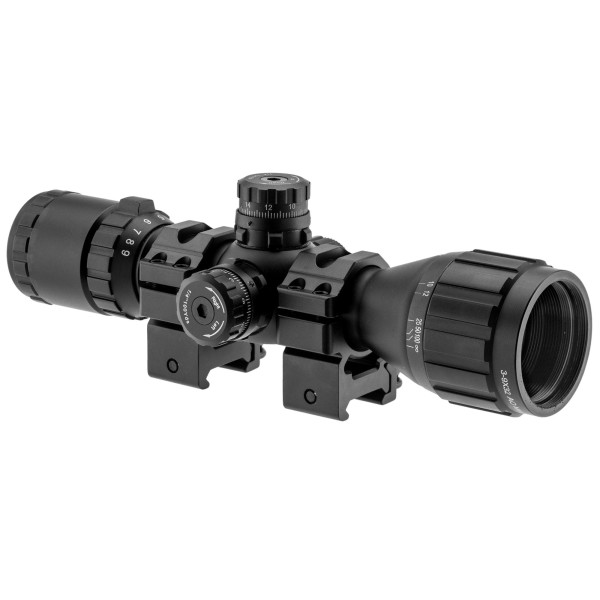Lunette de tir Mildot 3-9x32 mm : Précision et clarté assurées
