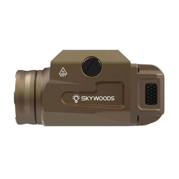Lampe Tactique PL520 Tan : Puissance LED 520 Lumens, Étanche IP66