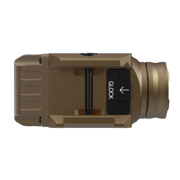 Lampe Tactique PL520 Tan : Puissance LED 520 Lumens, Étanche IP66