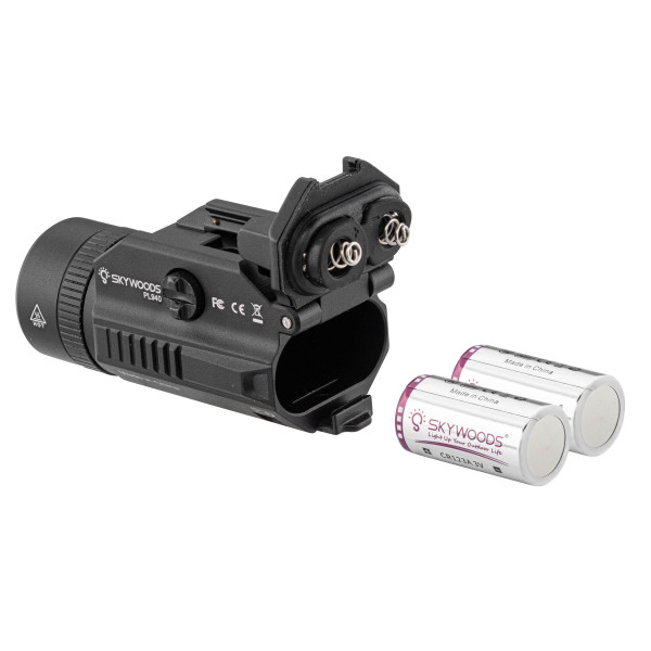 Lampe Tactique Skywoods CYCLONE : 940 Lumens pour 200m d'Éclairage