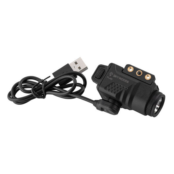 Lampe Tactique Skywoods OURAGAN : Éclairez Jusqu'à 180m en Extérieur