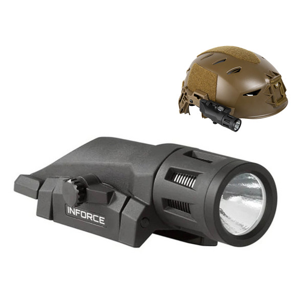 Lampe Tactique INFORCE HML : Éclairage Puissant et Mains Libres