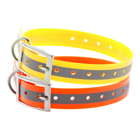Collier Chien Réfléchissant Country : Sécurité Nocturne Optimale