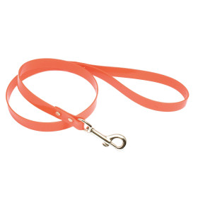Laisse Hiflex Orange Fluo 1,05 m : Sécurité et Visibilité Maximales