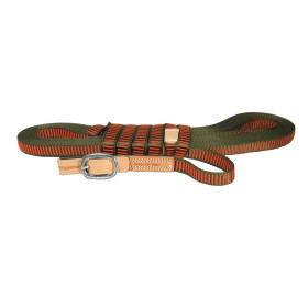 Longe Niggeloh orange/verte : robustesse et visibilité optimales