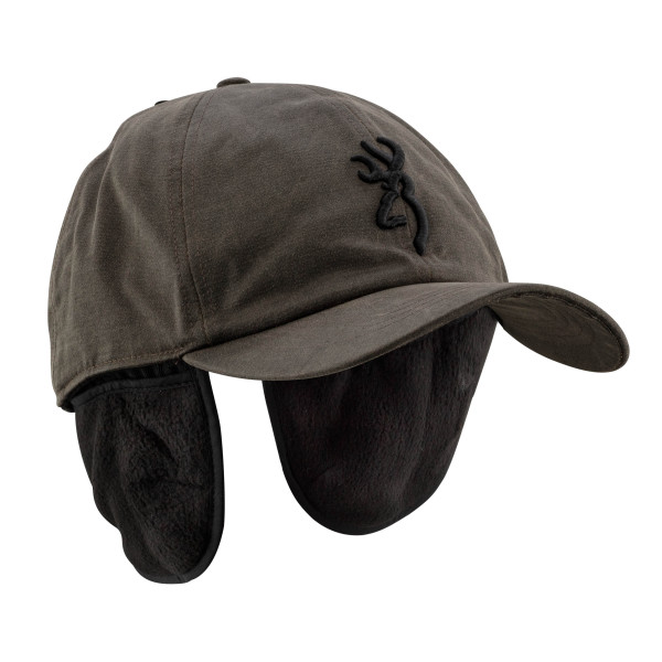 Casquette Browning IBEX Brown : Chaleur et Style pour Chasse Hivernale
