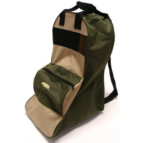 Sac à Bottes Brodé Sanglier : Élégance et Protection Étanche