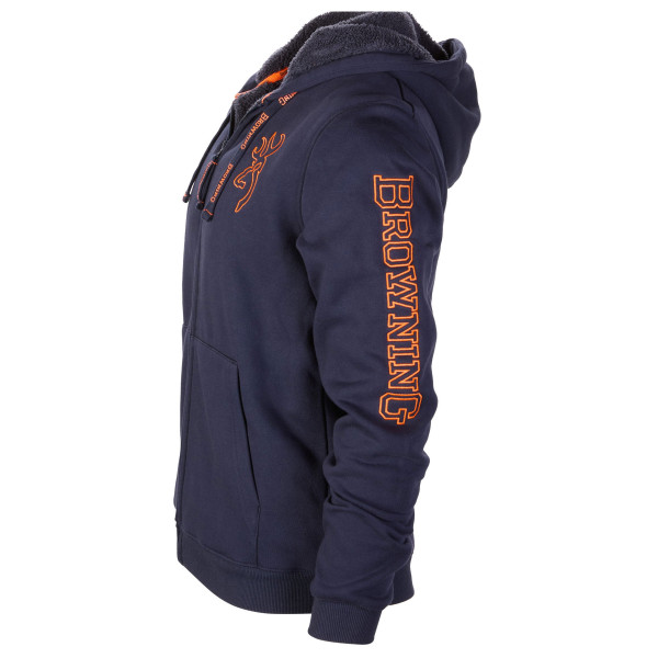 Sweatshirt Browning Bleu : Chaleur et Liberté pour Chasseurs