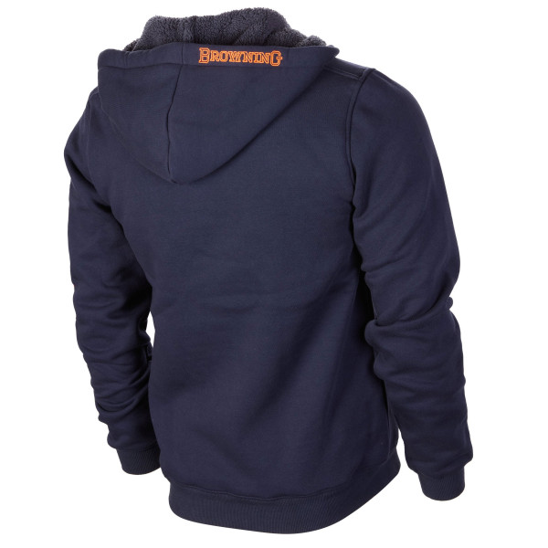 Sweatshirt Browning Bleu : Chaleur et Liberté pour Chasseurs