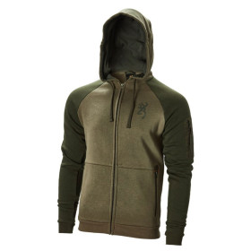 Sweatshirt Vert Browning : Confort et Style pour le Tir Actif