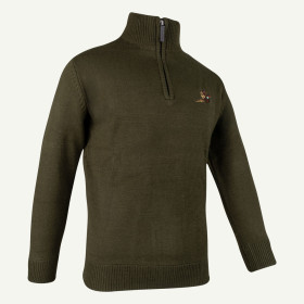Pullover Jack Pyke Zip Faisan : Chaleur et Élégance pour Chasseurs