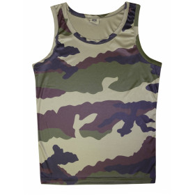 Débardeur Cooldry Camouflage : Séchage Rapide et Isolation Optimale