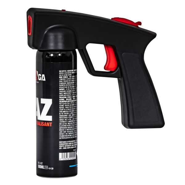 Bombe Gaz Praga CS Pro 100Ml : Défense Longue Portée Fiable