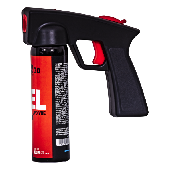 Bombe Red Pepper Pro Praga 100Ml : Portée et Autonomie Maximales