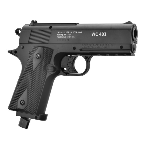 Pistolet CO2 BORNER WC 401 : Puissance et Précision en 4.5mm