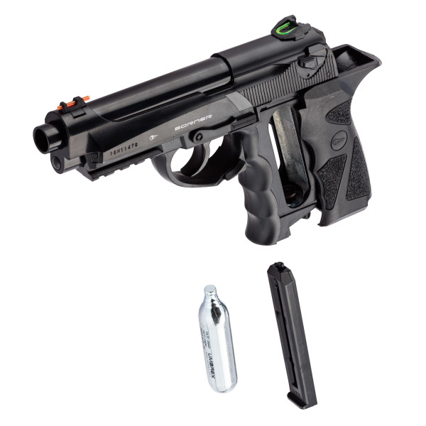 Pistolet CO2 BORNER 306M 4.5mm - Puissance et Précision Maximales