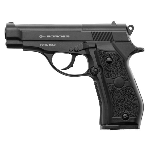 Réplique Métallique BORNER M84 CO2 : Précision et Réalisme 4.5 mm