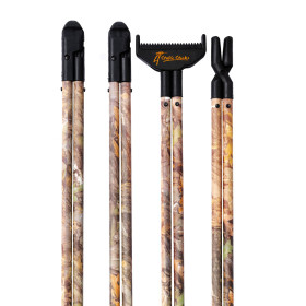 Canne Bush Essential Camo : Légèreté et Stabilité pour Chasseurs