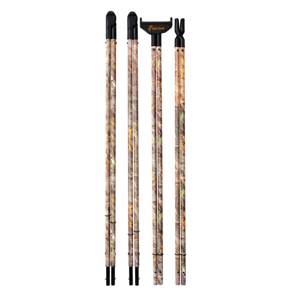 Canne Bush Essential Camo : Légèreté et Stabilité pour Chasseurs