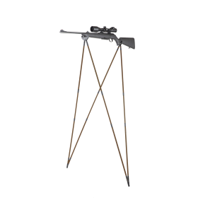 Canne Ultimate Cuir : Stabilité Légère pour Chasseurs 160-185 cm