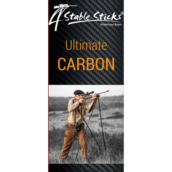 Canne Ultimate Carbon : Légèreté et Stabilité pour Chasse et Tir
