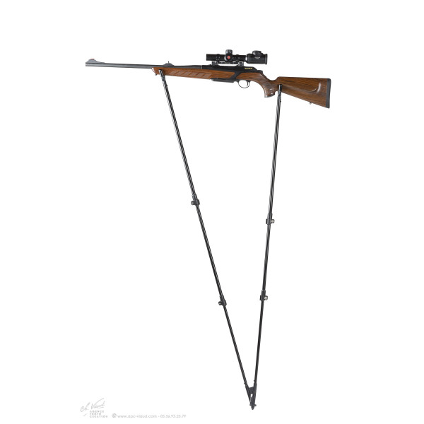 Canne Monteria : Légèreté et Ajustabilité pour Chasse Polyvalente