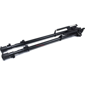 Bipied pivotant 15-26" avec rail Weaver 21mm, métal robuste