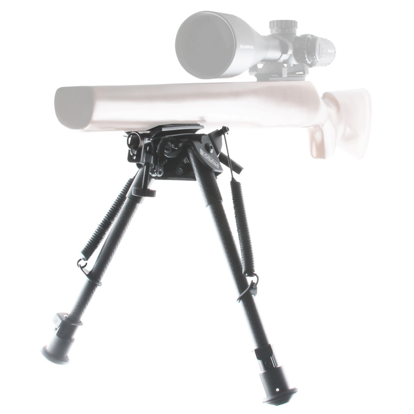 Bipied Carbone 9-13.5" Grenadiere, Rail Weaver, Hauteur Ajustable