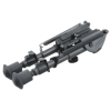 Bipied 6-9 Carbon Grenadiere : Léger, Réglable, Compatible Weaver