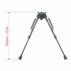 Bipied 9-13.5" Carbon Grenadiere - Léger, Réglable, Robuste