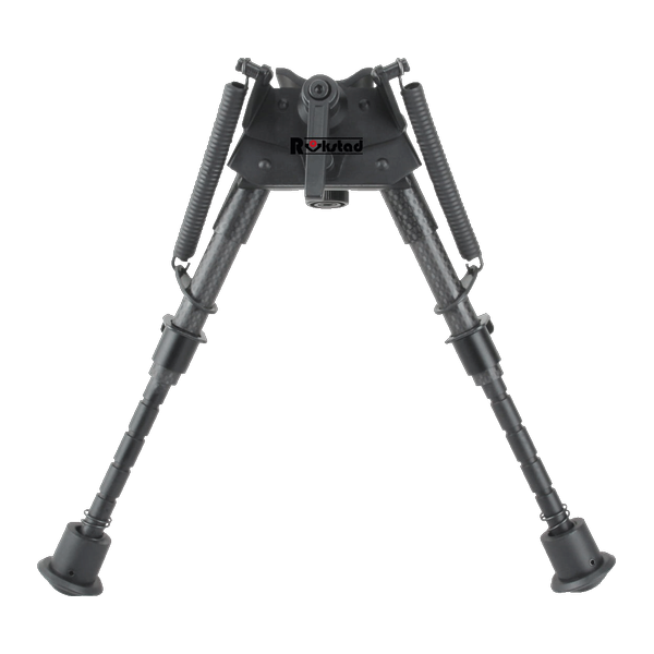Bipied 6-9" Carbone Picatinny, Léger et Réglable pour Tir Précis
