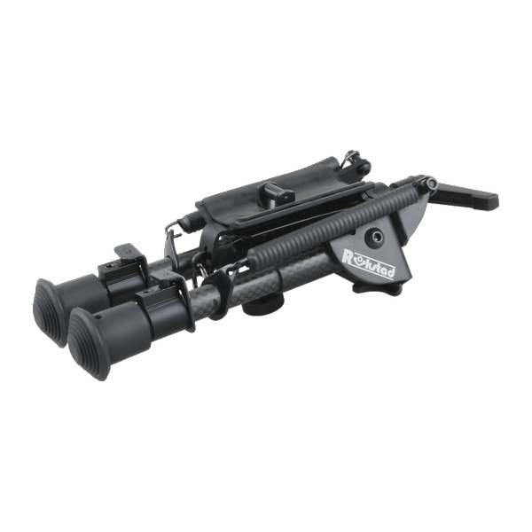 Bipied 6-9" Carbone Picatinny, Léger et Réglable pour Tir Précis