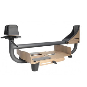 Chevalet de tir en acier pour armes longues - Stabilité optimale