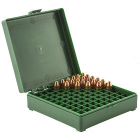 Boîte de Rangement 9 mm - Stockage Sécurisé pour 100 Munitions