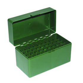 Boîte de Munitions 9mm - Stockage Sécurisé pour 50 Cartouches