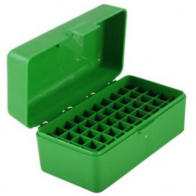 Boîte Rangement Munitions 45ACP/44 - 50 Cartouches Sécurisées
